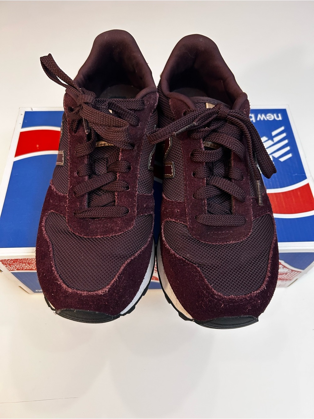 New Balance Women’s Burgundy Running Sneakers